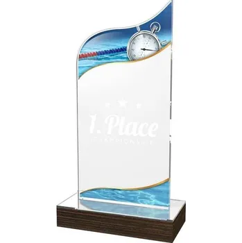 Poháry Bauer Akrylátová trofej WPLA533 | Plavání