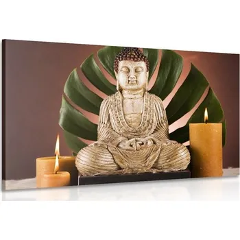 Obraz Dovido Obraz Budha s relaxačním zátiším