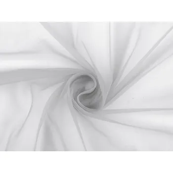 Úplet šifónový METRÁŽ - šíře 160 cm - 3 (07-01) šedá nejsv. stříbrná