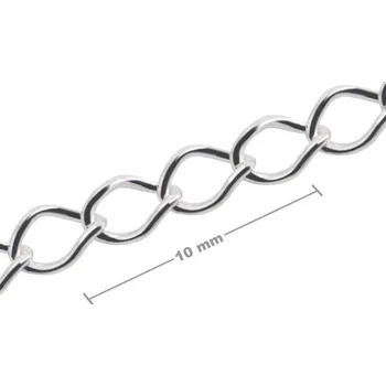 Řetízek Stříbrný řetízek v metráži 2,9 mm