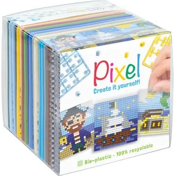kreativní sada Pixelhobby Sada Pixel kostka piráti 3ks