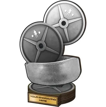 Poháry Bauer Dřevěná plaketa RWR234 | Vzpírání