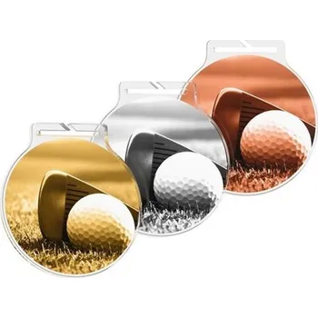 Poháry Bauer Akrylátová medaile MDAR60M12 | Golf