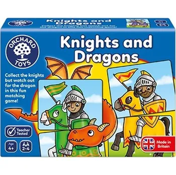Desková hra Orchard Toys Rytíři a draci (Knights and Dragons)