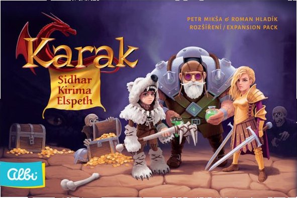 ALBI Karak - Sidhar, Kirima & Elspeth (noví hrdinové)