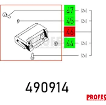 Festool Kozlík BS 75 E zadní ET-BG 490914