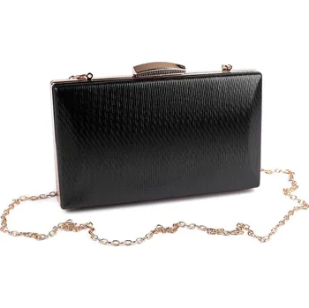 Kabelka Kabelka - psaníčko metalické - 2 šedá tmavá