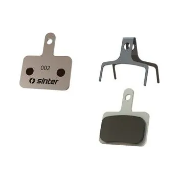 Brzda na kolo SINTER BRZDOVÉ DESTIČKY SHIMANO B TYP - Standard-červená