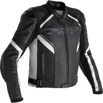 Moto bunda RST Pánská kožená bunda RST SABRE AIRBAG CE / JKT 2529 - bílá - XL