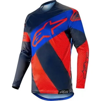 Moto dres Alpinestars Motokrosový dres Alpinestars RACER TECH ATOMIC - červená - M