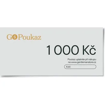 Dárkový potravinový koš Gentleman&nbsp;Store GS Poukaz — 1 000 Kč