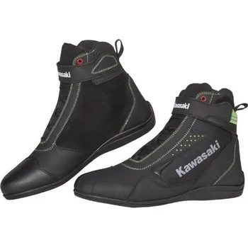 Moto obuv Kawasaki Pánské kotníkové boty Kawasaki NANTES - černá - 40