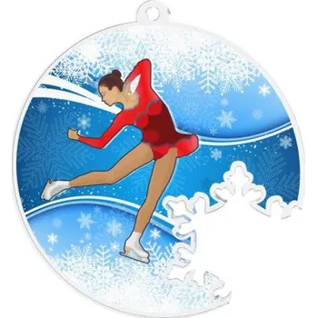 Poháry Bauer Akrylátová medaile MDAS050M14 | Krasobruslení