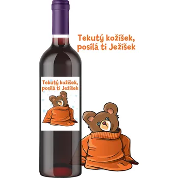 Víno Tekutý kožíšek, posílá ti Ježíšek - z černého rybízu 11,5% alk. | Rybízák.cz z černého rybízu 11,5% alk.