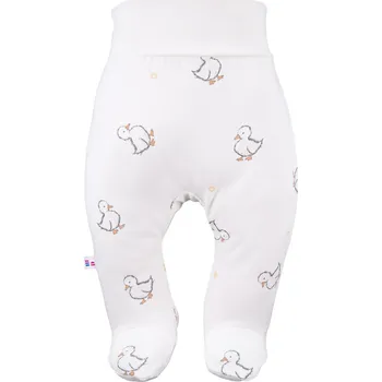 Dupačky Eevi Polodupačky LITTLE DUCKS ecru - 56