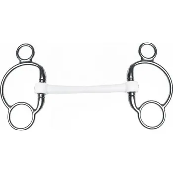 Udidlo pro koně Udidlo Trust Inno Sense 2,5 ring eggbut flexi soft