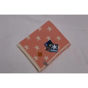 Dětská deka Dětská deka hvězdy 70 x 80 cm - Bílá + světle růžová