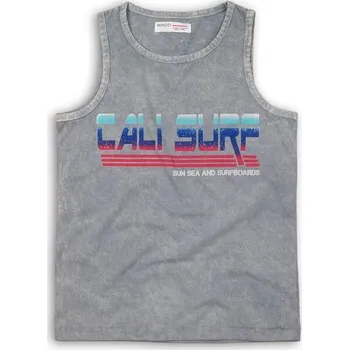 Chlapecké tričko Tílko chlapecké, Minoti, Surf 8, šedá - 116/122 | 6/7let