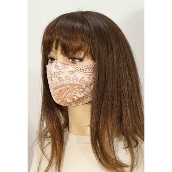 rouška Antibakteriální dvouvrstvá rouška se stříbrem bronzový kašmír AH1277