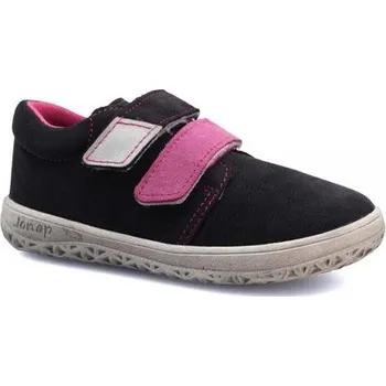 Dívčí polobotky dívčí celoroční barefoot obuv J-B1/S/V šedá/růžová, jonap, šedá - 21