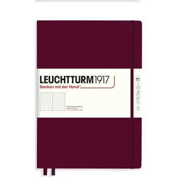 Zápisník LEUCHTTURM1917 Dotted Master Classic Hardcover Notebook