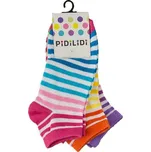 ponožky kotníkové dívčí - 3pack, Pidilidi, PD0130, Holka - 31-34