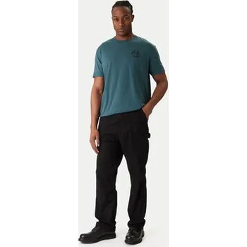 Pánské tričko Karl Lagerfeld Jeans T-Shirt A2M17072 Zelená Regular Fit XXL