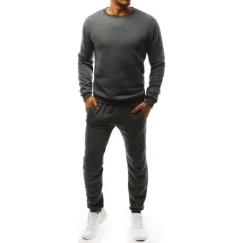 Buďchlap Pohodlná tepláková souprava v tmavě šedé barvě