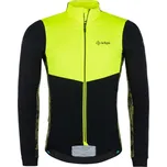 Pánská softshellová bunda na kolo KILPI Moveto m, žlutá - L