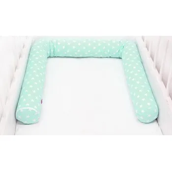 Příslušenství pro dětskou postel a kolébku Scamp mantinel do postýlky válec (MentaStars) - 150 cm