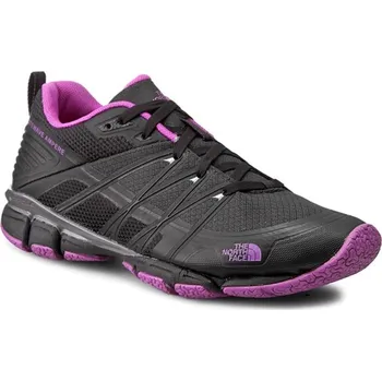 Dámská treková obuv dámská turistické boty THE NORTH FACE W LITEWAVE TR II, TNF BLACK/SWEET VIOLET - 38,5