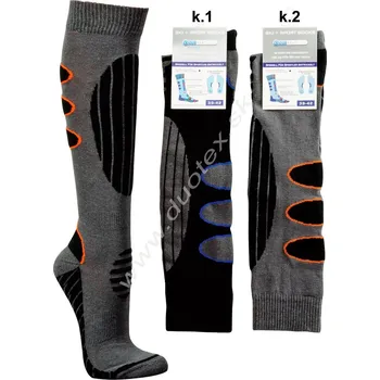 Dámské ponožky SOCKS4FUN Zimní podkolenky W-6973 Barva: k.2, Velikost: 39-42(26-27)