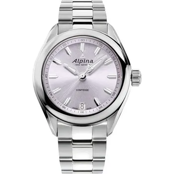 Hodinky Alpina Comtesse Quartz Blooming Purple AL-240LP2C6B + 5 let záruka a dárek ZDARMA