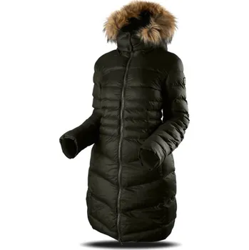 kabát dámský TRIMM DORA deep khaki - L