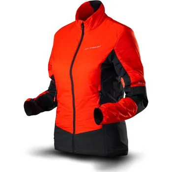 Dámská větrovka lehká dámská bunda TRIMM ZENONA orange/grafit black - XL