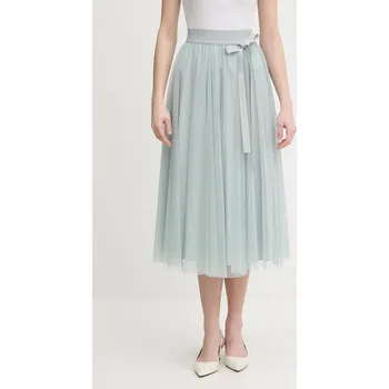 Dámská sukně Sukně Joop! tyrkysová barva, midi, áčková, 30100212 06X, vel. 40