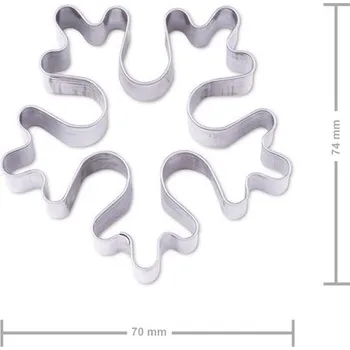 Dámské ponožky Vykrajovátko sněhová vločka velká 70×74mm