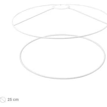 Stínidlo Efco Základ na stínidlo lustru kulatý sada 2 dílů 25cm