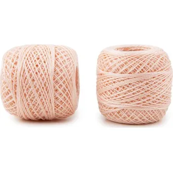 Příze Niťárna Česká Třebová Háčkovací a vyšívací příze Perlovka 85m světle lososová