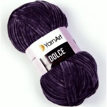 Galanterie Pletací žinylková příze 100 g Dolce - 784 černo-šedá