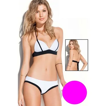 Dámské plavky Dámské dvoudílné plavky PHAX Mursi Neon Pink - M