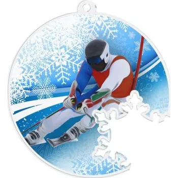 Poháry Bauer Akrylátová medaile MDAS050M4 | Sjezdové lyžování