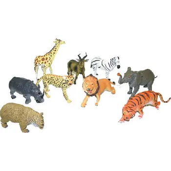 Figurka Zvířata divoká 23-31cm 1ks - nosorožec