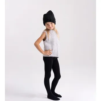 Dětské punčocháče nadotec POHÁDKY 5 — ČERNÁ - 116/122 - Černá