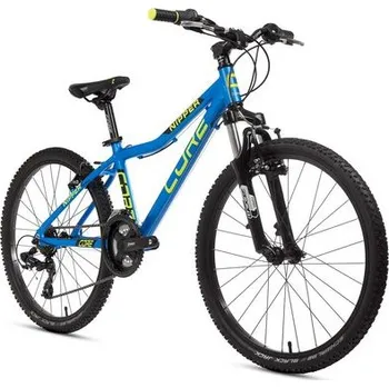 Dětské kolo Core Dětské kolo Core Nipper 24", 3x6s, s odpruženou vidlicí - modrý mat se žlutou, 2025