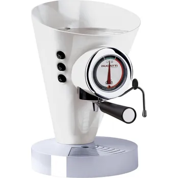 Kávovar Pákový kávovar DIVA EVOLUTION 0,8 l, bílá, nerezová ocel, Bugatti
