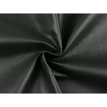 Koženka hladká s filcovým zpevněním METRÁŽ - 1 šedá hematit