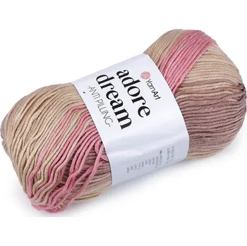 Pletací příze Adore Dream 100 g - 2 (1051) pudrová