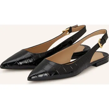 Dámské baleríny Lauren Ralph Lauren Slingballerinas Londyn, černá