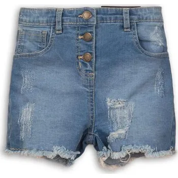 Dívčí kraťasy Kraťasy dívčí džínové, Minoti, Tumbleweed 7, modrá - 98/104 | 3/4let